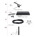 Basic Salt nero | Kit Faretti LED su Cavo | Paulmann 94446