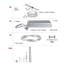 Circle Basic grigio | Tesata Faretti LED su cavo | Paulmann 94475