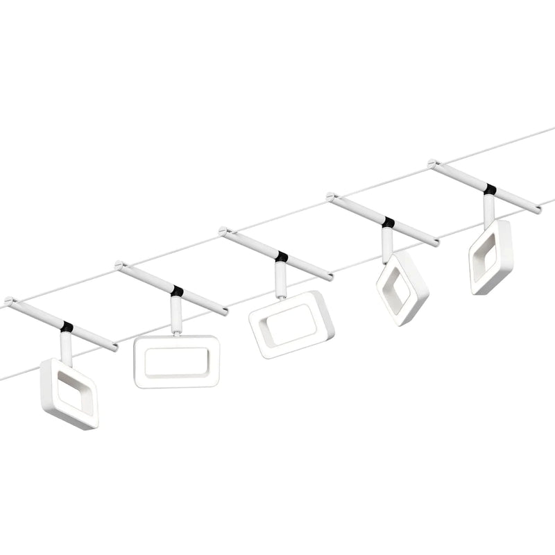 Frame Bianco | Sistema Faretti LED su Cavo | Paulmann 94483