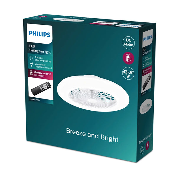 Plafoniera LED | Ventilatore da Soffitto | Philips Amigo