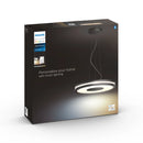 Being 915005914601 Nero | Lampadario Sospensione Moderno LED | Illuminazione Smart | Philips Hue
