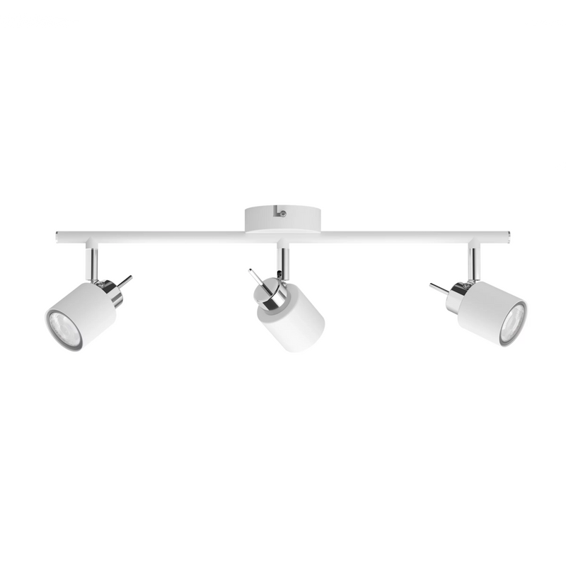 Faretto Meranti 3 luci orientabile da parete o soffitto – colore bianco