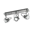 barra faretti technical con 3 lampadine led gu10 5w luce calda 2700k incluse