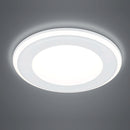 Faretto Aura Ø14 cm da incasso con doppio LED e corpo ultra sottile