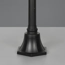 Lampione elegante stile classico con 3 luci IP44 attacco E27.