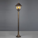 Imperia 405860128 | Lampione da Giardino | Rustico Nero Oro