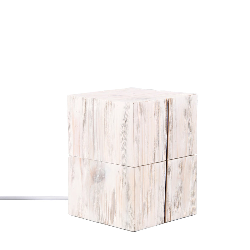 Treasure 514110101 | Lampada da Tavolo | Legno Bianco | Trio Lighting