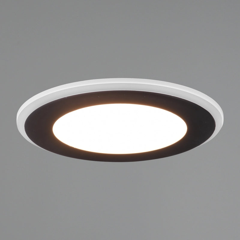 Faretto LED da incasso Rida, bianco. 23 cm, 30W, CCT, IP44 Faretto LED da incasso Rida, bianco. 23 cm, 30W, CCT, IP44
