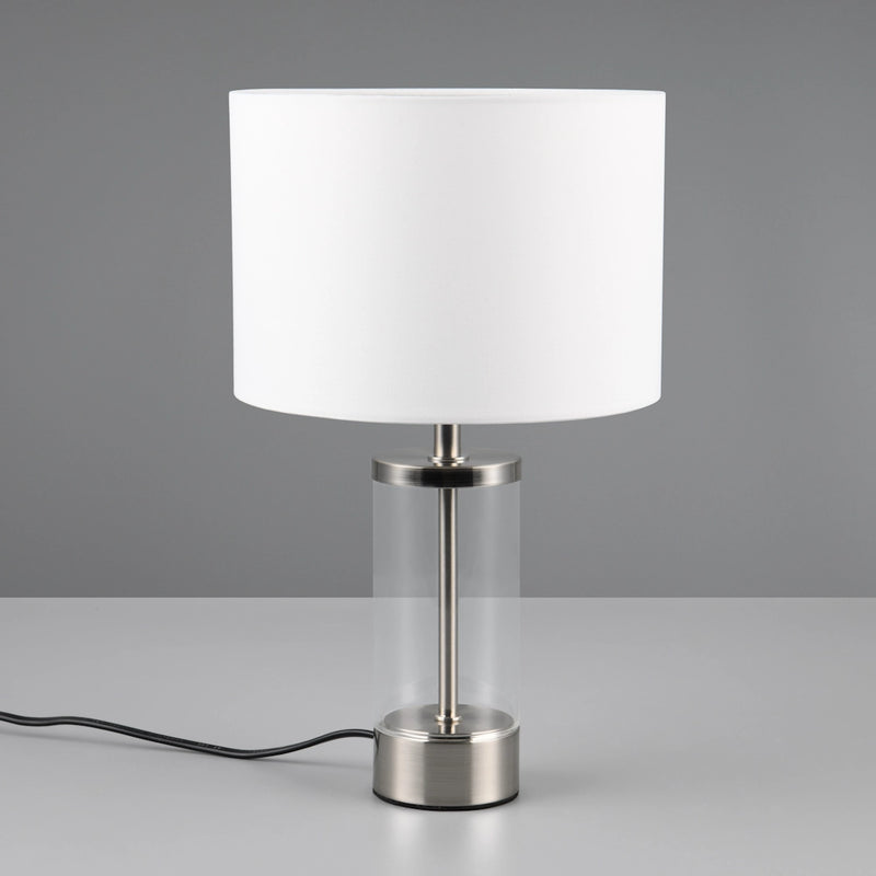Grazia R51711007 | Lampada da Tavolo | Acciaio Satinato | Trio Lighting