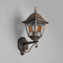 Lampada da Esterno IP44 stile rustico corten ruggine