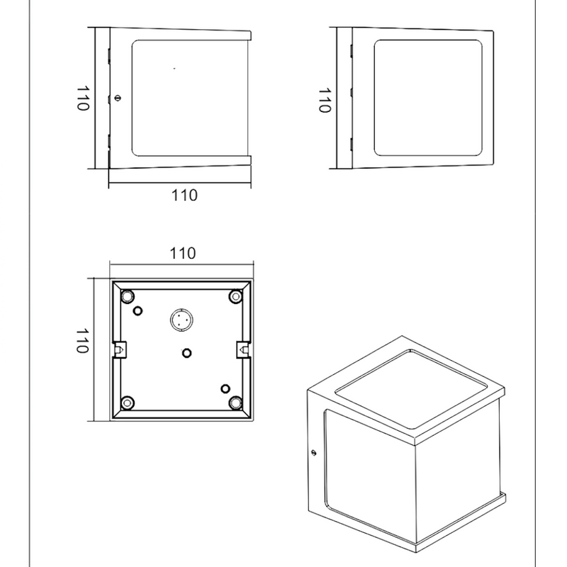 Calera R27446132 | Applique LED | Lampade da Esterno