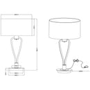 Paris  | Lampada Oro | Trio Lighting