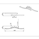 Route R62472407 | Plafoniera LED | Trio Lighting