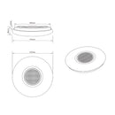 Plafoniera Musica | LED RGB | Cassa Bluethooth | Trio Lighting