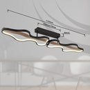 Plafoniera LED elegante con luce notturna e dimmer