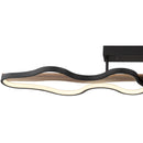 Plafoniera design curvo con telecomando e funzione memoria