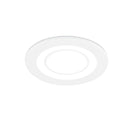 Faretto da incasso Core bianco Ø8,2 cm con doppio LED integrato per cartongesso e soffitti chiari
