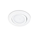 Faretto da incasso LED 5W luce calda 3000K orientabile IP20 da interno colore bianco 