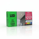 faretto professionale da controsoffitto 3x10w 1800 lumen luce bianco naturale 4000k