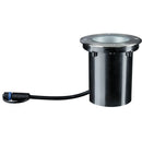 faretto da incasso a pavimento Plug and Shine IP67 6W 3000K orientabile argento per esterno