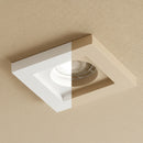 Faretto da incasso quadrato in gesso per uffici showroom corridoi e ambienti professionali moderni