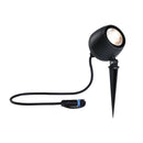 faretto da giardino Kikolo Plug and Shine IP65 7,2W 3000K antracite orientabile per esterno