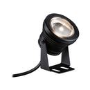 faretto LED da laghetto Plug and Shine IP68 5W 3000K nero orientabile per luce subacquea