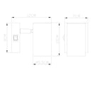 Faretto moderno rosa con lampadina GU10 non inclusa per scegliere luce calda naturale o fredda
