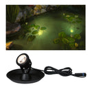 faretto subacqueo per illuminare laghetti vasche decorative fontane e giochi d’acqua in giardino