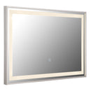 luce specchio bagno con led integrato 10w flusso 804 lumen angolo 120 gradi dimmer touch continuo e comando on off