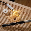 Set 5 Faretti da Incasso a Pavimento MicroPen II IP67 3000K Argento per Sistema Plug & Shine