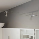 set di montaggio sistema a cavi con tensionatore 2 pezzi nero bianco grigio