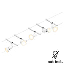 kit illuminazione professionale su cavo per retail showroom ed esposizioni