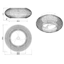 Lillesand R67302126 | Plafoniere con Ventilatore | Stile Boho | Trio Lighting