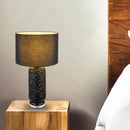 Lampada da comodino nera per camera da letto soggiorno consolle ingresso studio e zona lettura