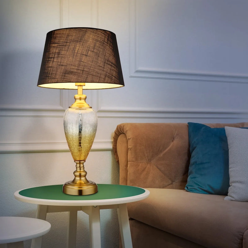Lampada da comodino vintage per soggiorno camera da letto studio ingresso e zona lettura elegante