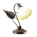 lampada da tavolo o comodino tristano altezza 29 cm 
