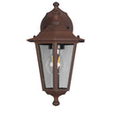 Lampada esterno ruggine IP44 lanterna discendente tradizionale