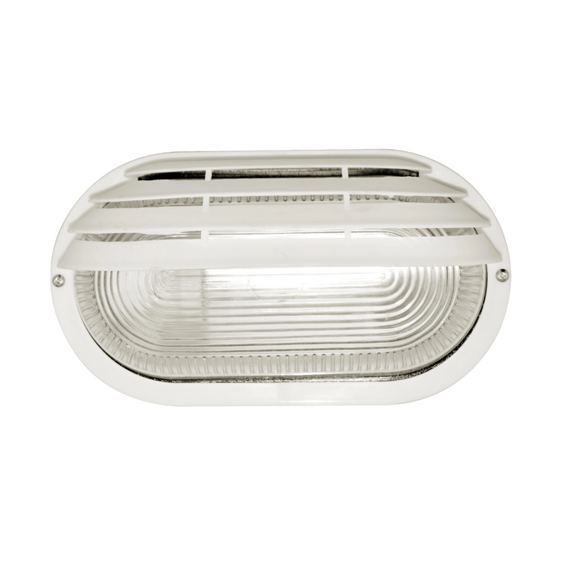 lampada a tartaruga IP44 con lampadina E27 per garage, cantine, vialetti e balconi