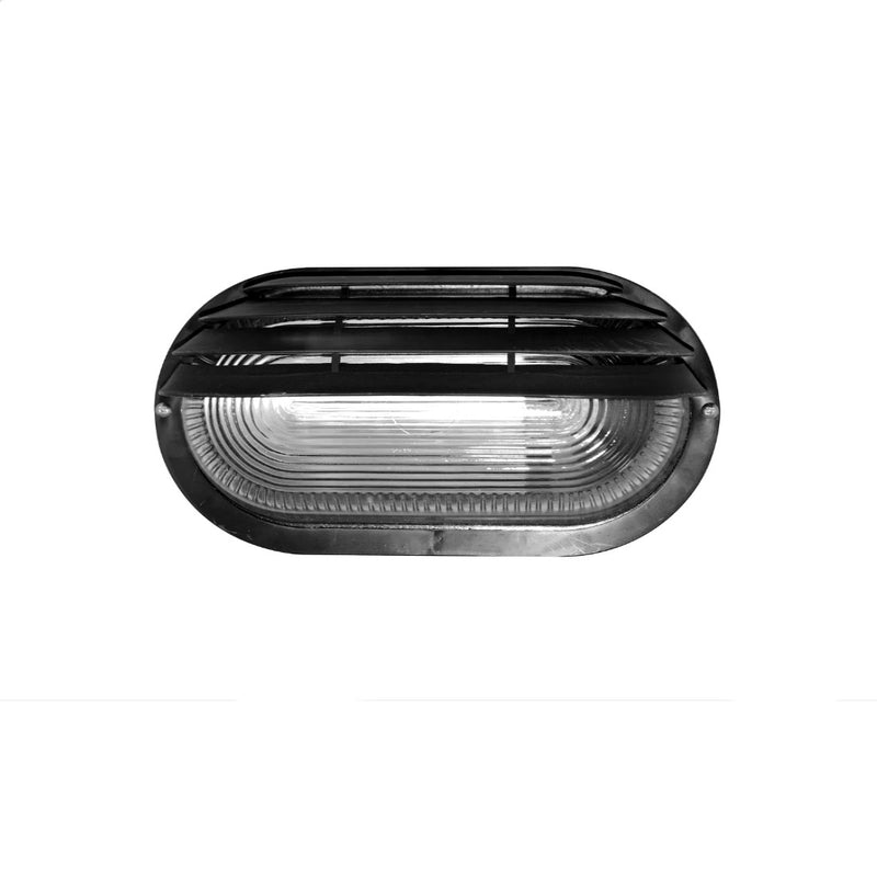 Lampada da parete per esterni, garage, cantine, balconi, terrazzi e vialetti come segnapassi con lampadina LED attacco E27