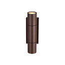 applique moderna finitura corten per facciate ingressi terrazze e pareti esterne con luce up and down