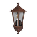 Lampada esterno ruggine IP44 lanterna ascendente tradizionale