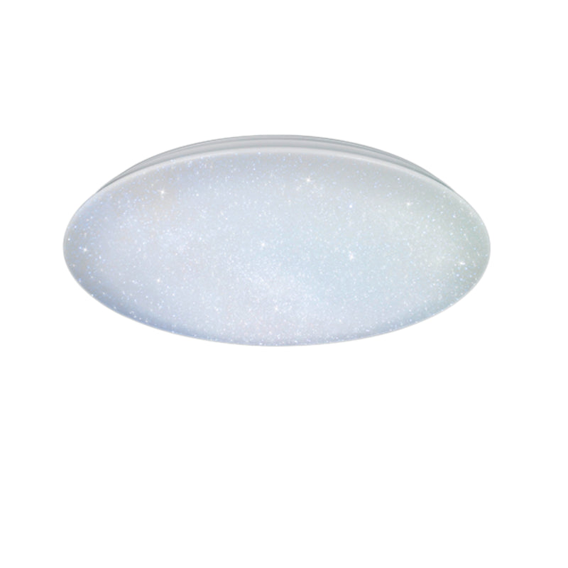 Plafoniera tonda da 79 cm con LED 8500 lumen, intensità e colore regolabili per ogni ambiente.