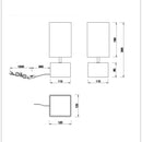 Woody R50171080 | Lampade da Tavolo| Trio Lighting