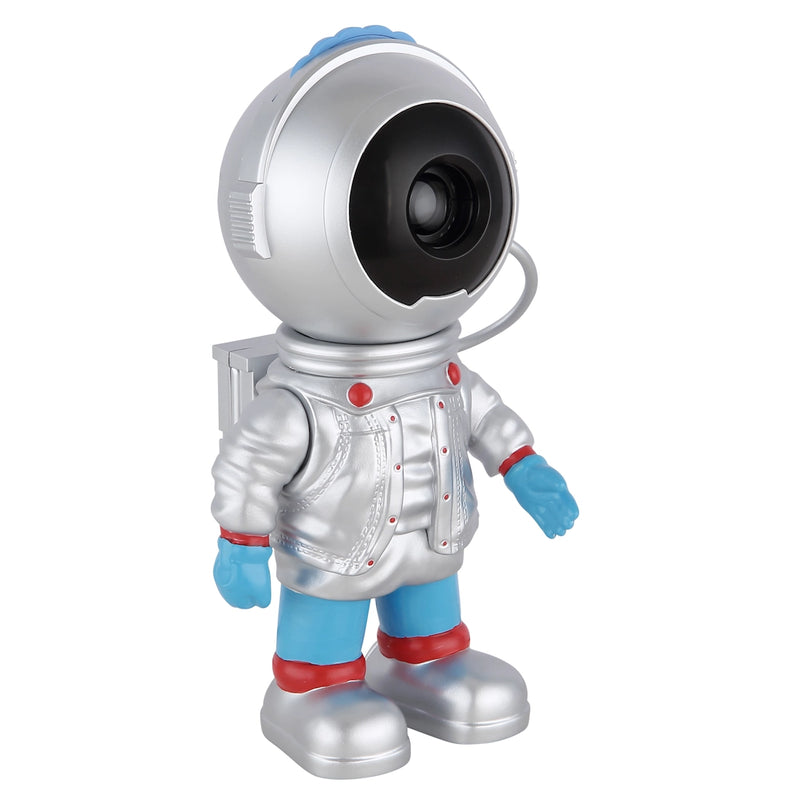 Lampada da tavolo Cosmo a forma di astronauta con proiettore decorativo per cameretta bambini