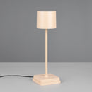 Lampada LED ricaricabile Fernandez IP54 per esterni sabbia 