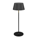 Lampada da Tavolo Ricaricabile Suarez Touch Dimmer in Metallo IP44 Vari Colori