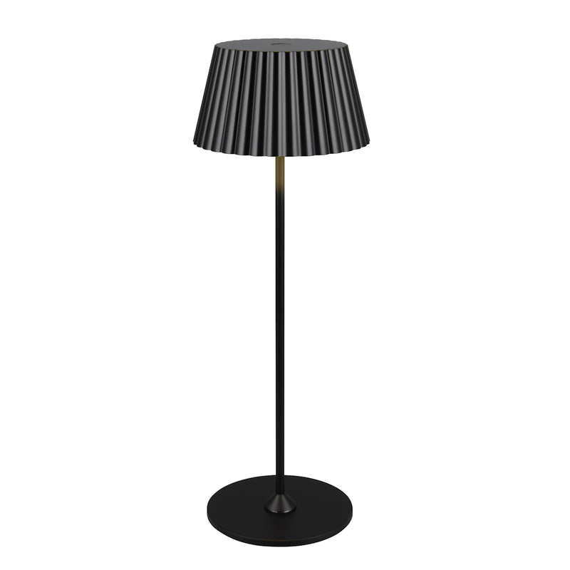 Lampada da Tavolo Ricaricabile Suarez Touch Dimmer in Metallo IP44 Vari Colori