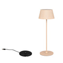 Lampada da Tavolo Ricaricabile Suarez Touch Dimmer in Metallo IP44 Vari Colori