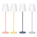 lampada da terra ricaricabile lola slim 120 rgbw ip65

